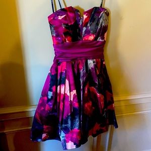 B Darlin strapless dress size 1